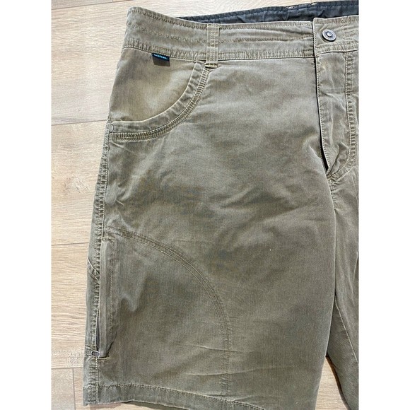 KUHL Ramblr Mens 36 x 10IN Inseam Outdoors Casual Hiking Cargo Patina Dye Shorts - Picture 2 of 9